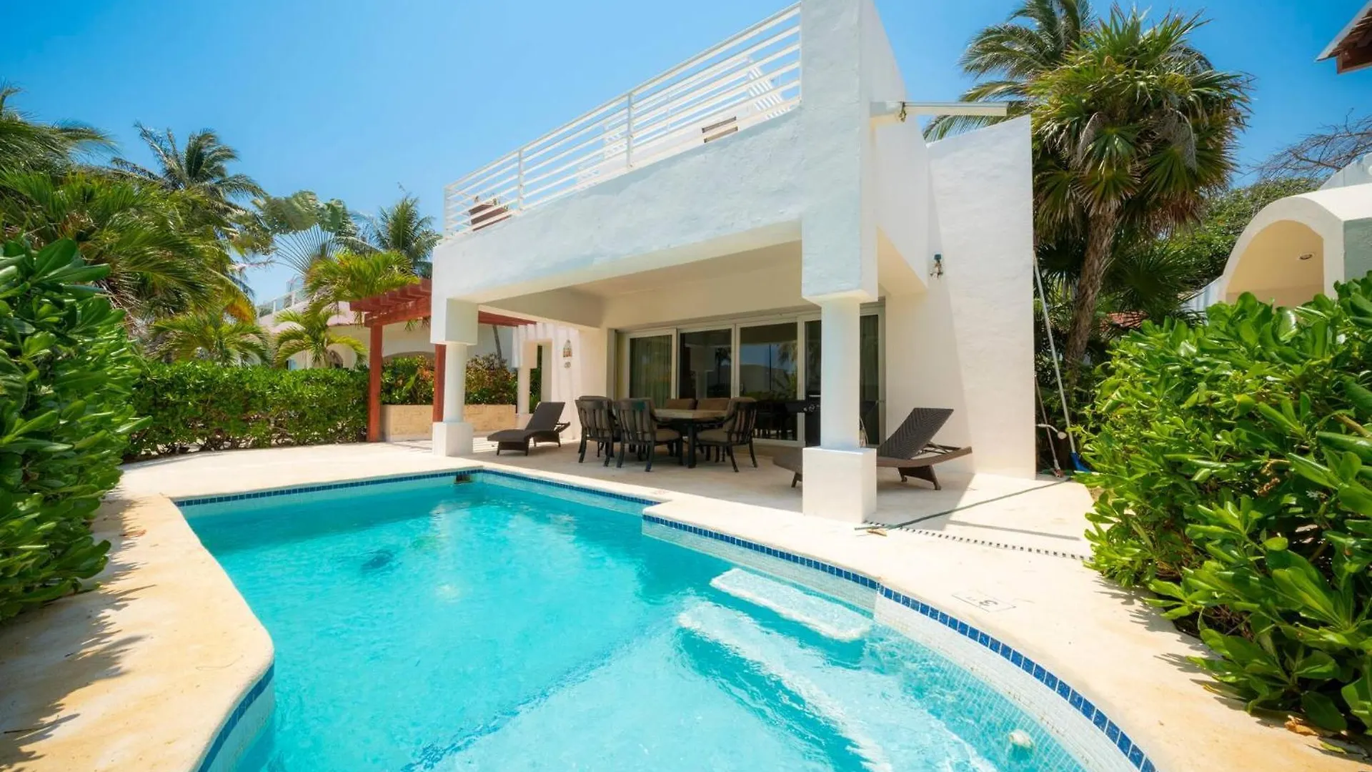 פלאייה דל כרמן Villa With 4 Bedrooms - Spacious Oceanview With Private Pool At Playacar Phase I Pura Vida