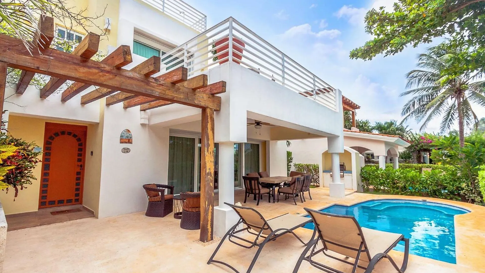 פלאייה דל כרמן Villa With 4 Bedrooms - Spacious Oceanview With Private Pool At Playacar Phase I Pura Vida